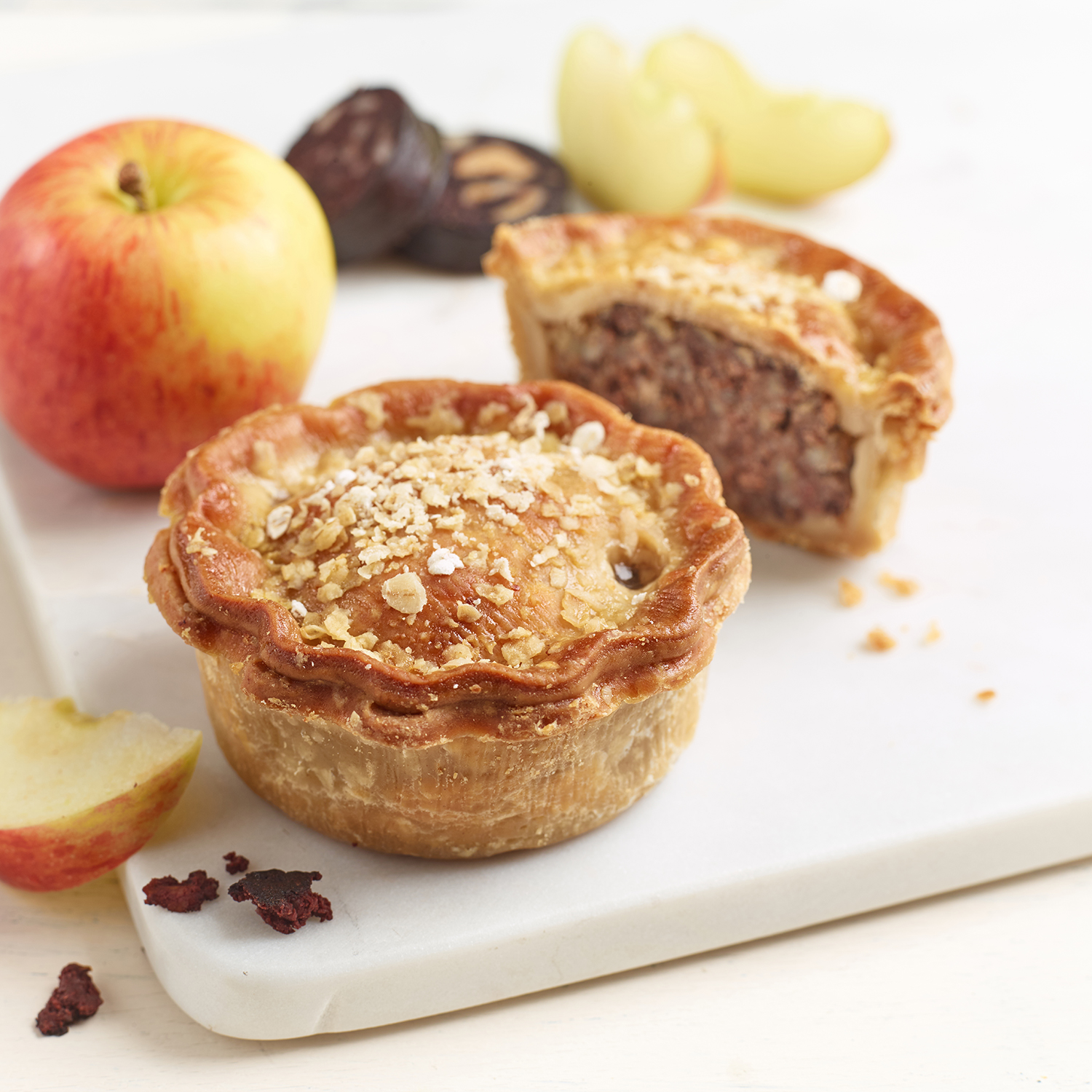 Black Pudding & Apple Pork Pie Coopers Gourmet Foods