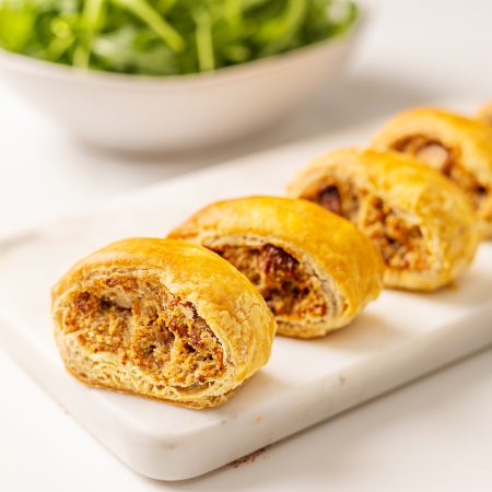 Snack Caramelised Onion Sausage Roll